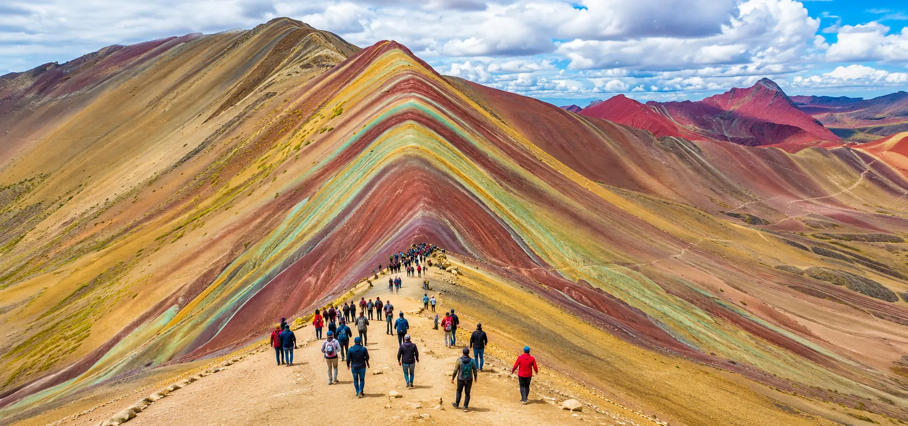 altitude cusco peru rainbow mountain vinicunca 5200 meters