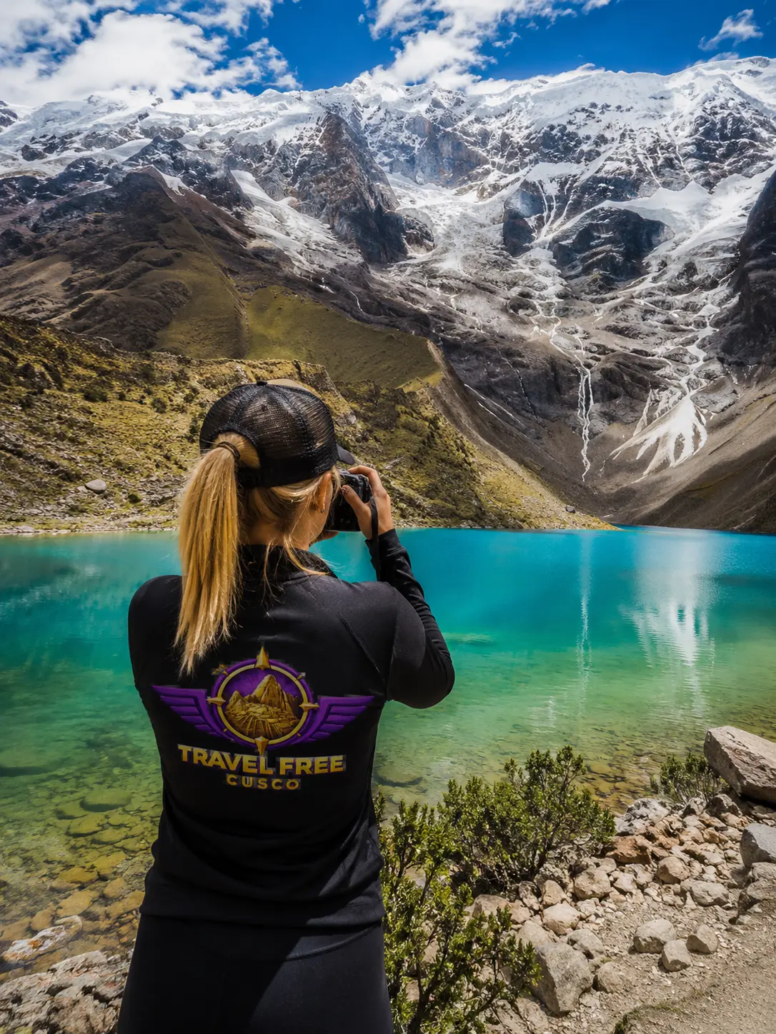 humantay lake turquoise 4200 meters cusco andes