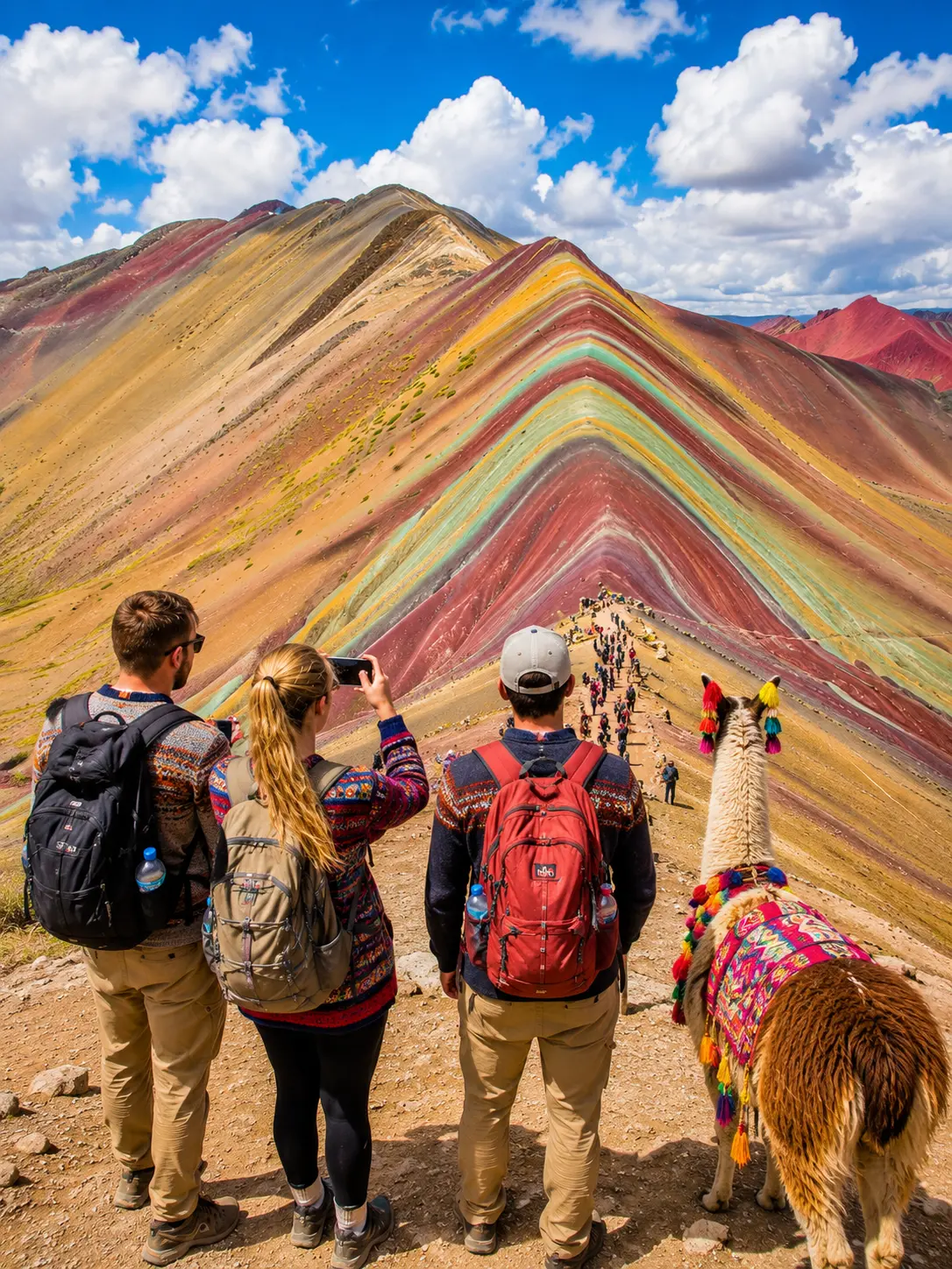 rainbow mountain vinicunca 5200 meters cusco peru