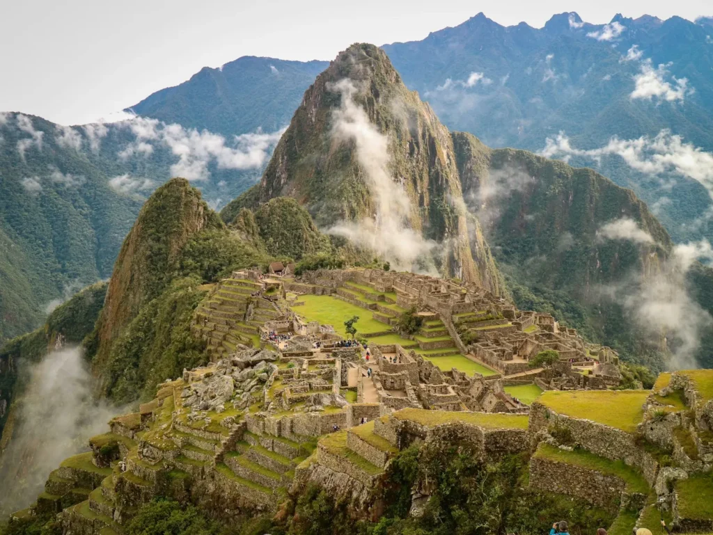 Inca Trail mountain landscape, Peru