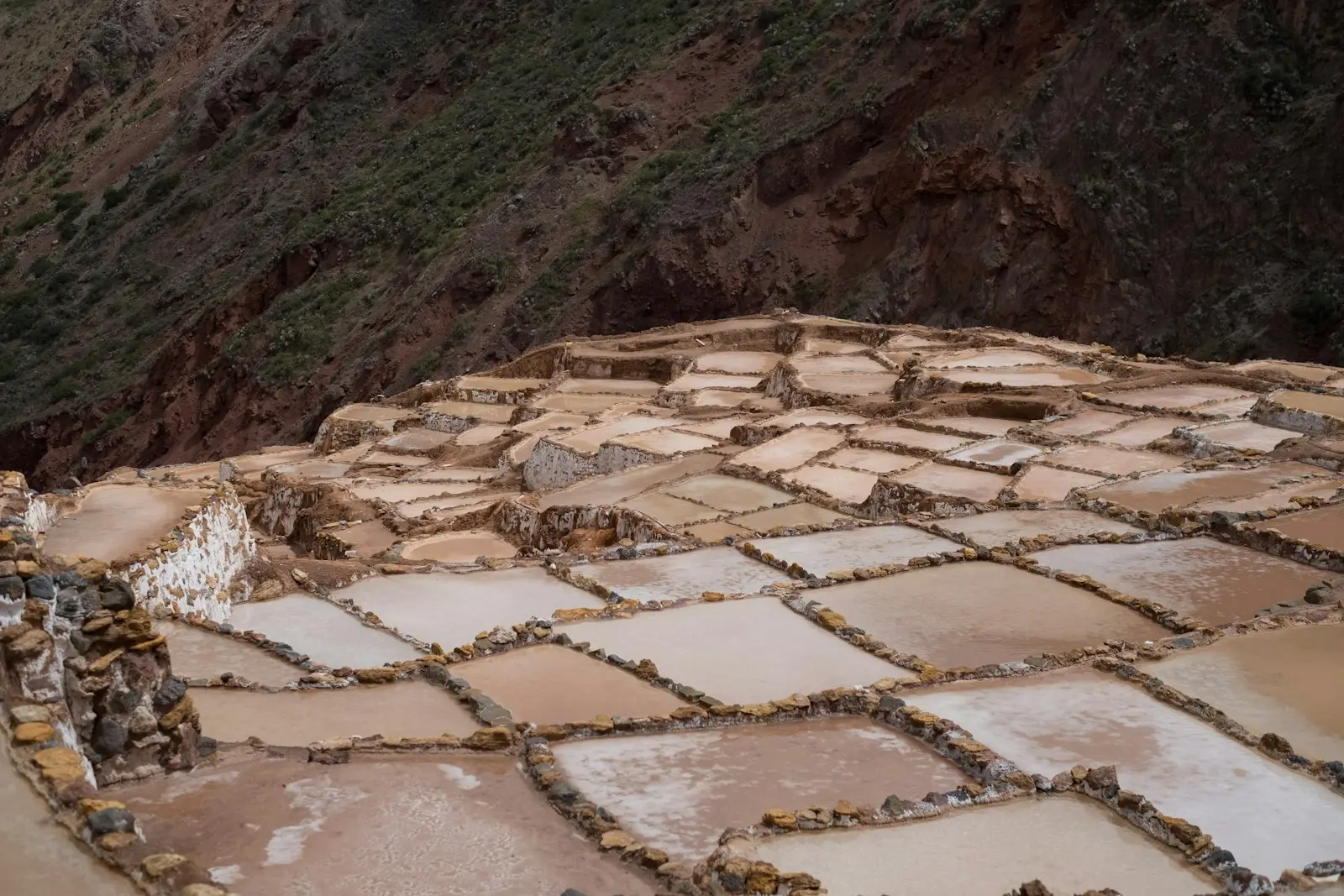 Stone walkway at Ollantaytambo Cusco, Peru