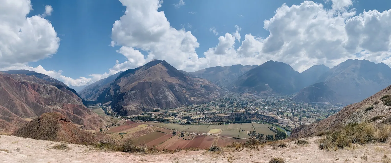 Andes mountain landscape in the Peruvian highlands