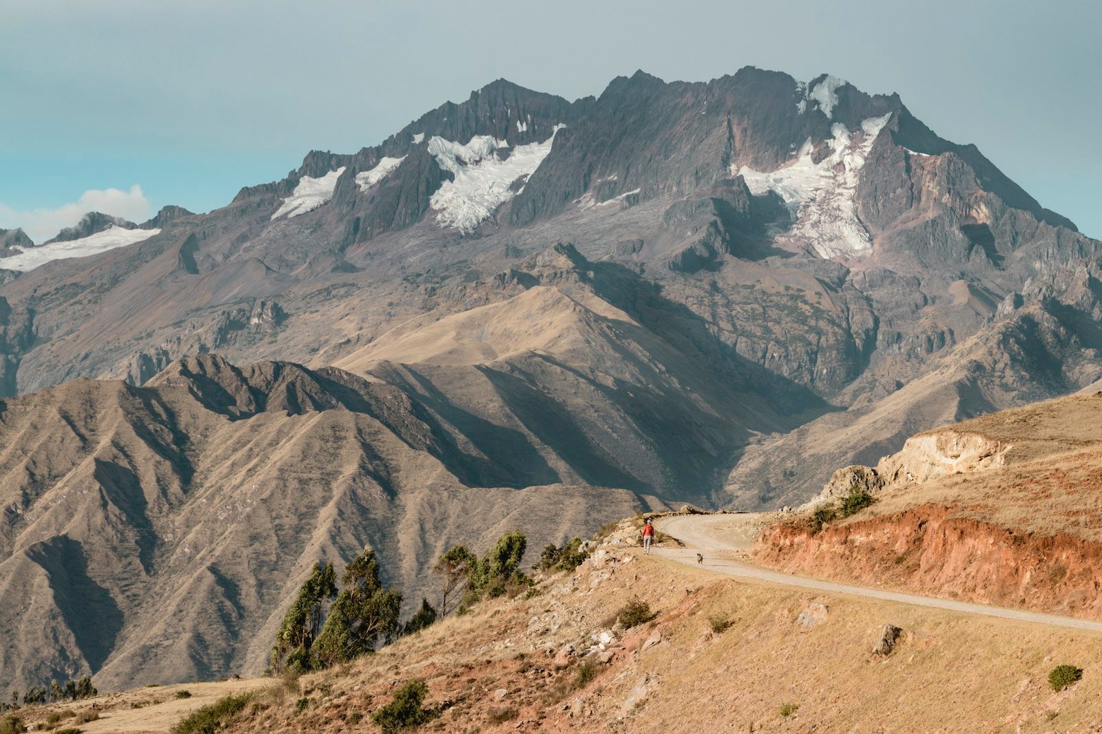 Landscape seen on a Maras Moray tour near Cusco