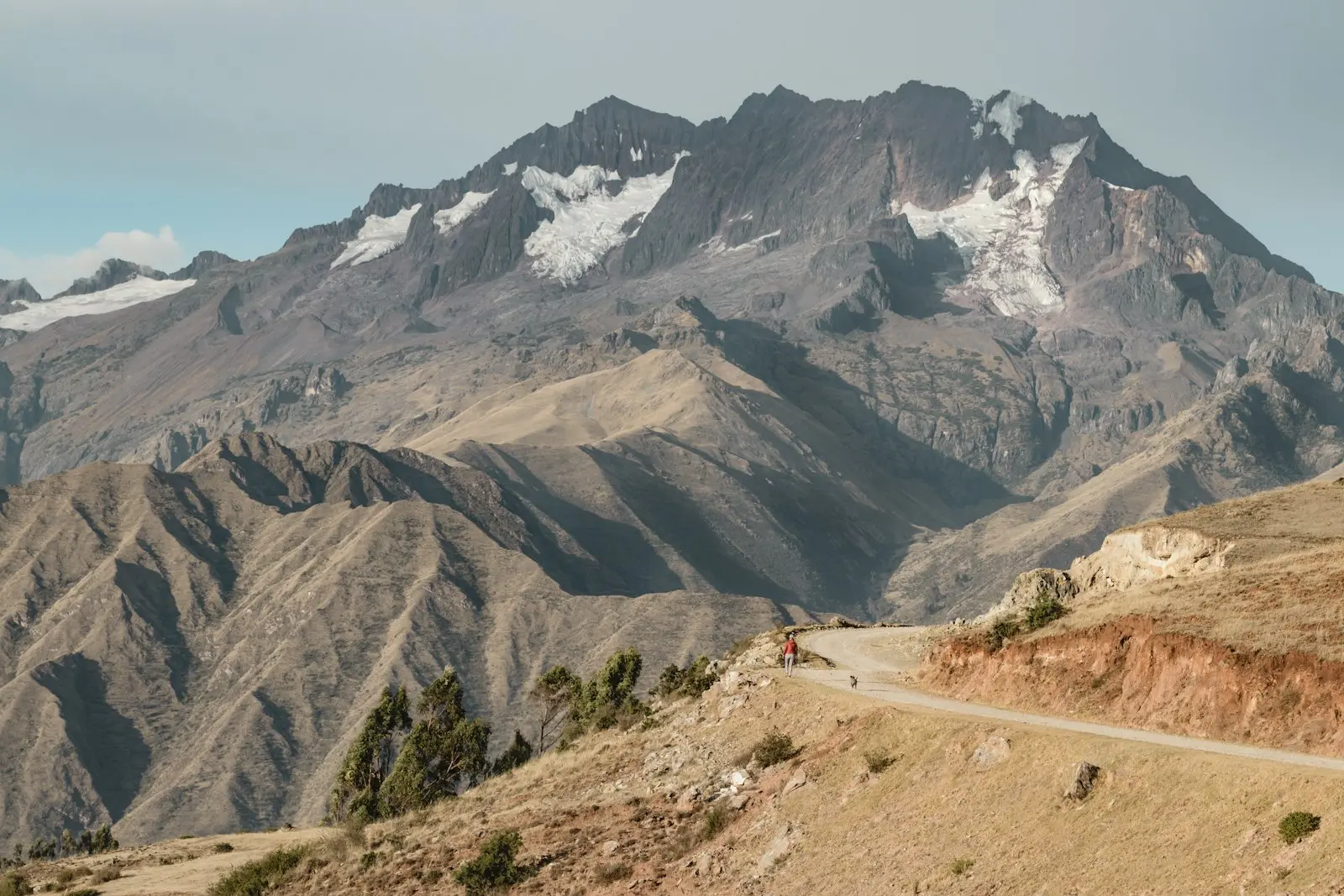 Landscape seen on a Maras Moray tour near Cusco