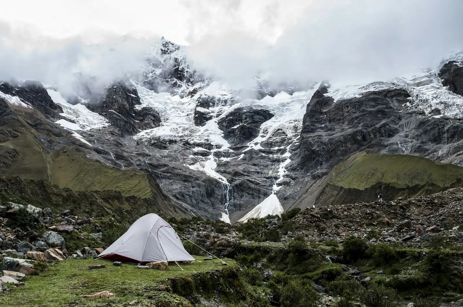 Salkantay 5 days Cusco - campsite in the Andes, Peru